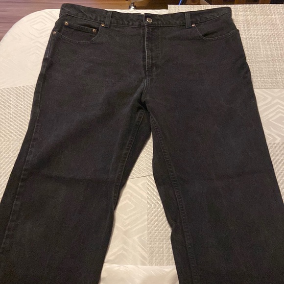 BCC Blues Black Jeans - Picture 1 of 6